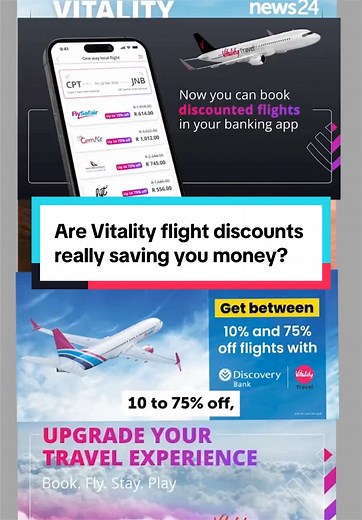Vitality Travel flight discounts: real savings or marketing claim?