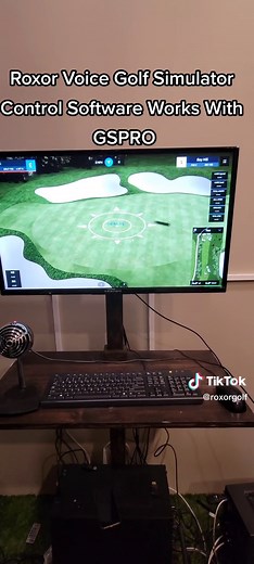 Roxor Voice Golf Simulator Control Software Overview
