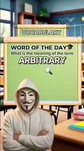 Meaning of arbitrary