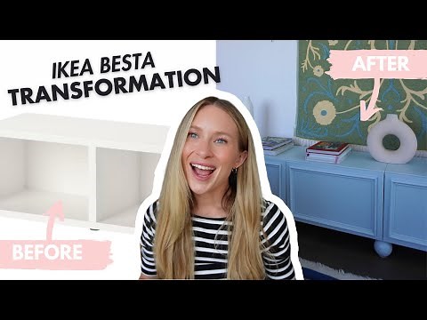 Transforming IKEA BESTA into a Custom Lowboard! | DIY IKEA Hack