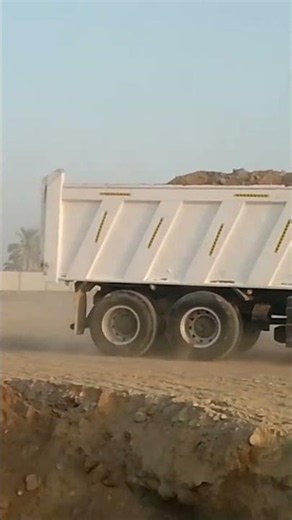 Excavator Loading Tipper Truck | Heavy Machinery Working | Construction Site #Shorts