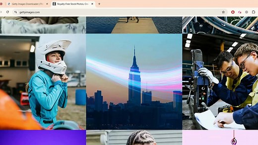 Simple way to download gettyimages without watermark in HD