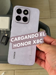Honor X8c carga rápida: cuánto tarda en cargar el móvil