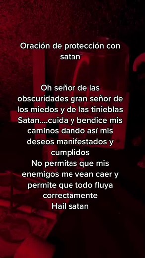 Oración a Satan: Ritual y Protección