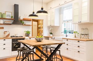 See this stunning kitchen with lots of IKEA kitchen hacks