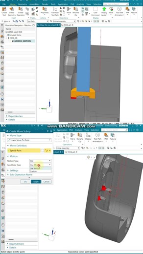 Face Grooving in Undercut Areas | NX CAM 3D Tool & Generic Motion #posthub #siemens #nxcam
