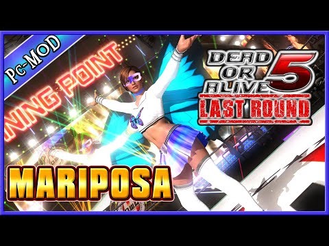 Dead or Alive 5 Mariposa Leyenda #02 - #exosanime MOD *Super Mariposa* DOA 5 Last Round