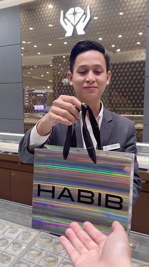 Elegant Yellow & White Gold Ring Unboxing | HABIB Jewels