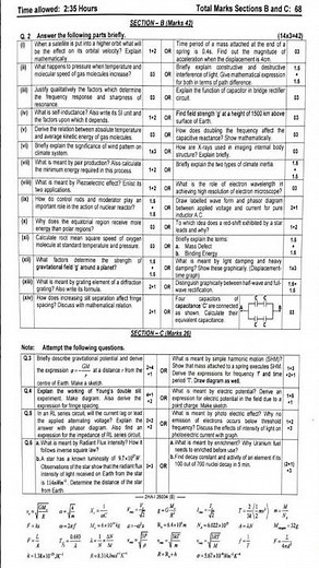 Class 12 Physics Subjective Paper 2026 FBISE | Today Physics Paper Solved 🔥 | HSSC Part 2