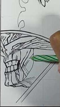 Draw MAHORAGA from JUJUTSU KAISEN