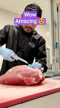 Cutting and preparing beef knuckle