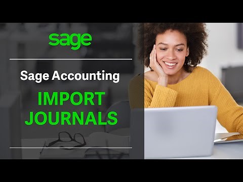 Sage (UK): Import Journal Entries in Sage Accounting