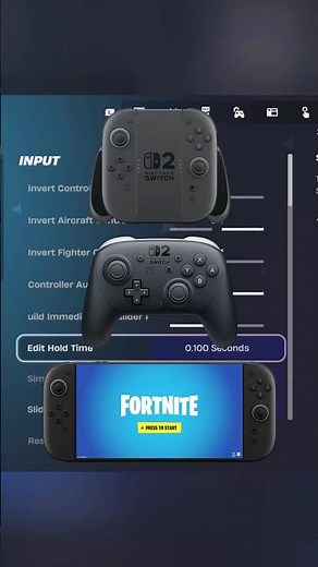 The New BEST Chapter 7 Nintendo Switch Settings/Sensitivity
