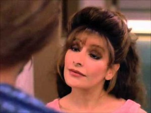 Star Trek TNG Black Sea Beach Walk Scene