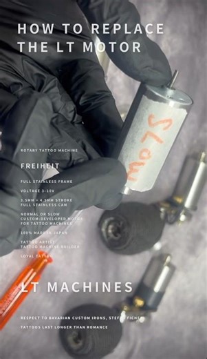LT MACHINES | FREIHEIT-モーター交換 #タトゥーマシン日本製 #タトゥーマシンビルダー日本人 #タトゥーマシン #タトゥーアーティスト #彫師 #刺青師 #タトゥー横浜