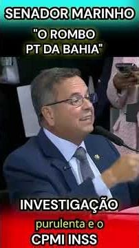 Senator Rogerio Marinho, the master scammer #shortsvideo #fypyoutube #shorts #master #lulinha