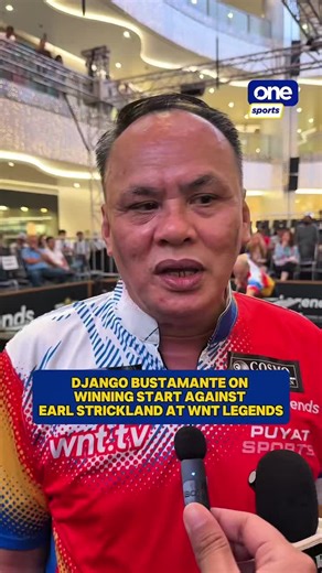 One Sports | 'TALAGANG NAKAKANERBYOS 'YUNG GANITO' 😅 Filipino billiards legend Francisco “Django” Bustamante admitted to still feeling nervous when... | Instagram