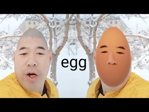 xue hua piao piao EGGHEAD Guy Singing meme