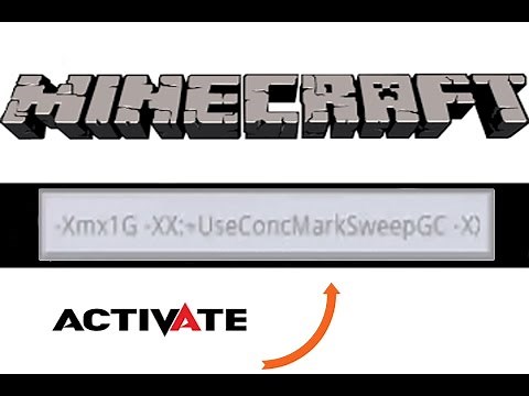 how to activate JVM arguments in the new minecraft version work