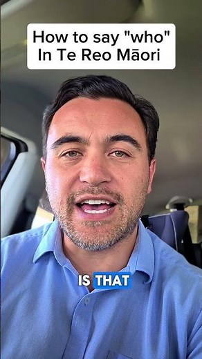 How to say "who" in Te Reo Māori