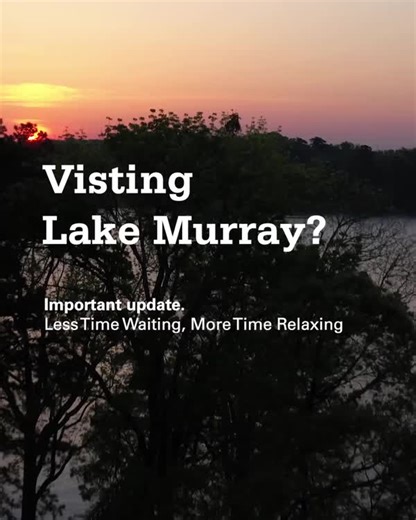6.9K views · 17 reactions | South Carolina ➡ Lake Murray Public Park is now open!  Starting this season, ALL visitors need a day pass. Reservations can be made up to three weeks in advance and cash payments will no longer be accepted at the entry gate. Plan ahead and make your reservations here https://bit.ly/4lpkccs | Dominion Energy | Facebook