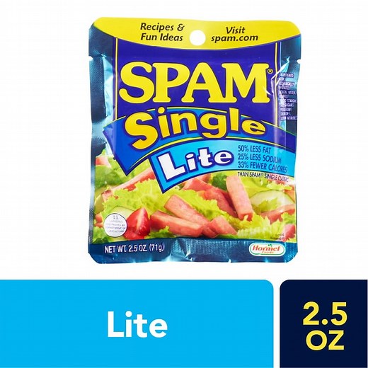 SPAM Single Lite 12-2.5oz
