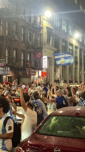 Argentina fans in New York City !
