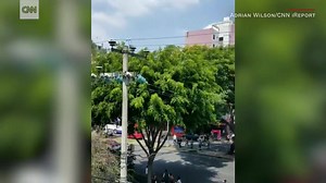 A violent magnitude-7.1 earthquake rocks Mexico, killing dozens, toppling buildings and interrupting electricity service to 3.8 million http://cnn.it/2fy2oMT | CNN