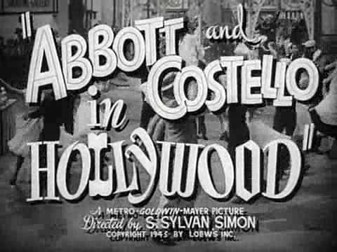 Abbott and Costello in Hollywood - (Original Trailer)