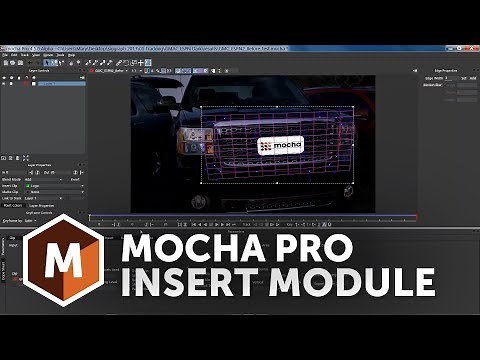 Mocha Pro: Insert Module