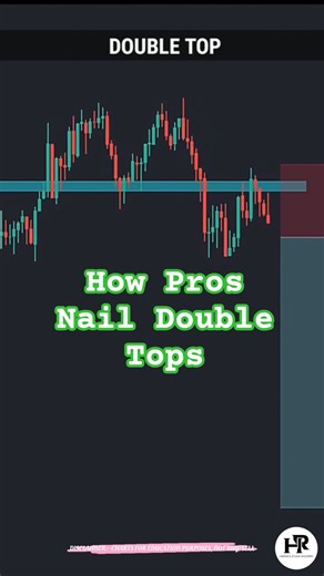 How Pros Nail Double Tops: Enter & Exit Like a Boss! 🔥 Beginner Hack #shortsfeed #shorts