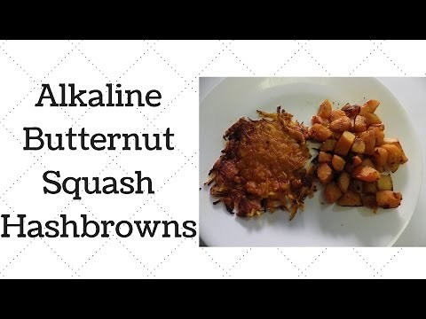 Butternut Squash Hashbrowns Dr.Sebi Alkaline Electric Recipe