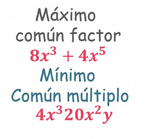 10ª CLASE DE ÁLGEBRA- mcd y mcm en expresiones algebraicas - Spanish GED 365