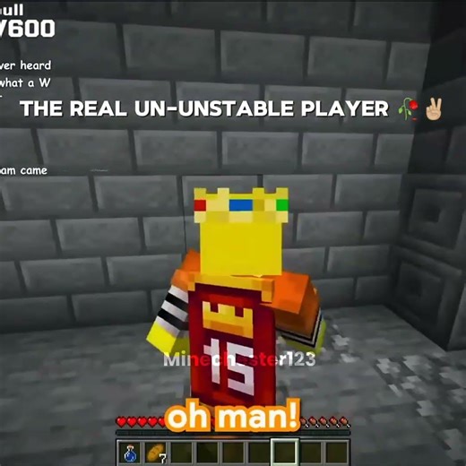The real Unstable Player ✌🏼🥀🤣 | Unstable Smp | #unstablesmp #minecraft #shorts #viral