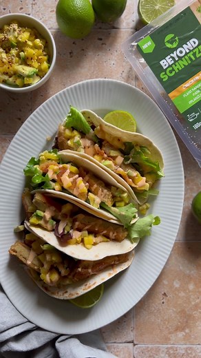 Heerlijke Beyond Schnitzel Soft Shell Wraps met Salsa Recept