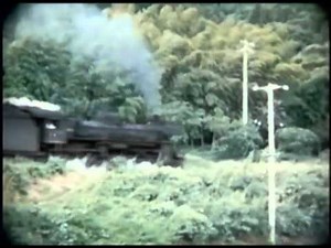 蒸気機関車若松機関区のC55(SL)