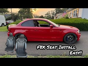 How to Install F8X M3/M4 Seats in Your E82/E90!