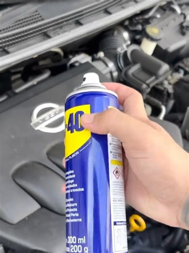 Car Engine Repair: Applying WD-40 Effects