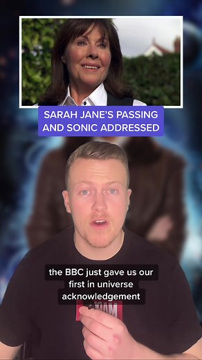 The BBC have FINALLY acknowledged Sarah Jane Smith’s passing in-universe, kind of. #doctorwho #drwho #doctorwhotiktok #whovian #sarahjanesmith #jogrant #seadevils #sarahjaneadventures #sja #tardis