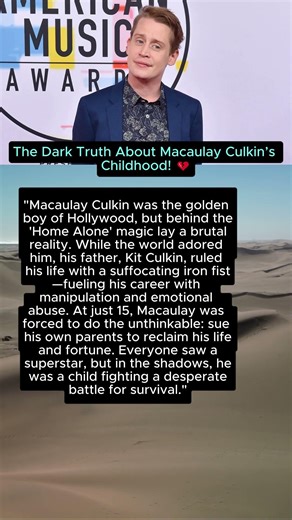 The Dark Truth About Macaulay Culkin’s Childhood! 💔