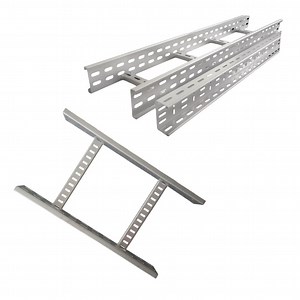 [Hot Item] Electrical Galvanized Aluminum Alloy Ladder Cable Support System Cable Tray