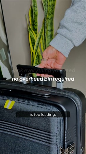 2.2K views · 82 reactions | The suitcase size you've been waiting for is here. Slide it under the seat in front of you to use as a personal item, no lifting overhead necessary.  Featured: Runway Underseater + Zipcubes Value Bundle | Biaggi Luggage | Facebook
