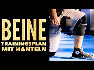 Lower body workout plan with dumbbells for home | Leg training | Leg workout