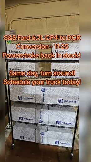S&S Ford 6.7L CP4 to DCR Conversion - 11-25 Powerstroke back in stock!