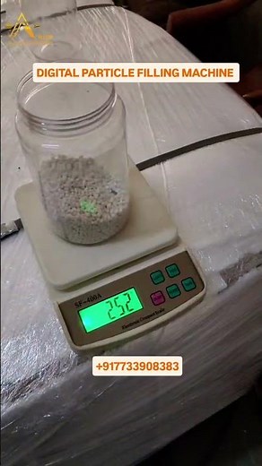 DIGITAL PARTICLE FILLING MACHINE #shorts