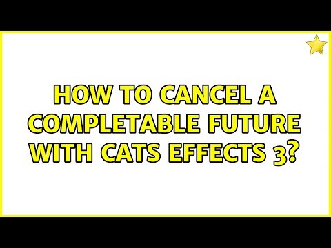 How to cancel a completable future with cats effects 3?