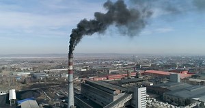 Fossil Fuel Power Station Releasing Black Stock Footage Video (100% Royalty-free) 1042264693 | Shutterstock