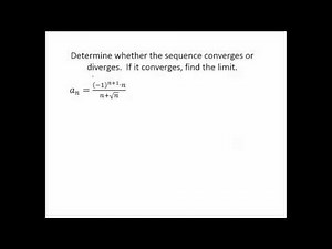 Sequences