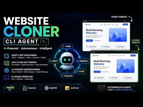 CLI Website Cloner Agent !