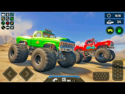 Ultimate American Monster Trucks Demolition Derby Arena Crash Racing Simulator - Android Gameplay.